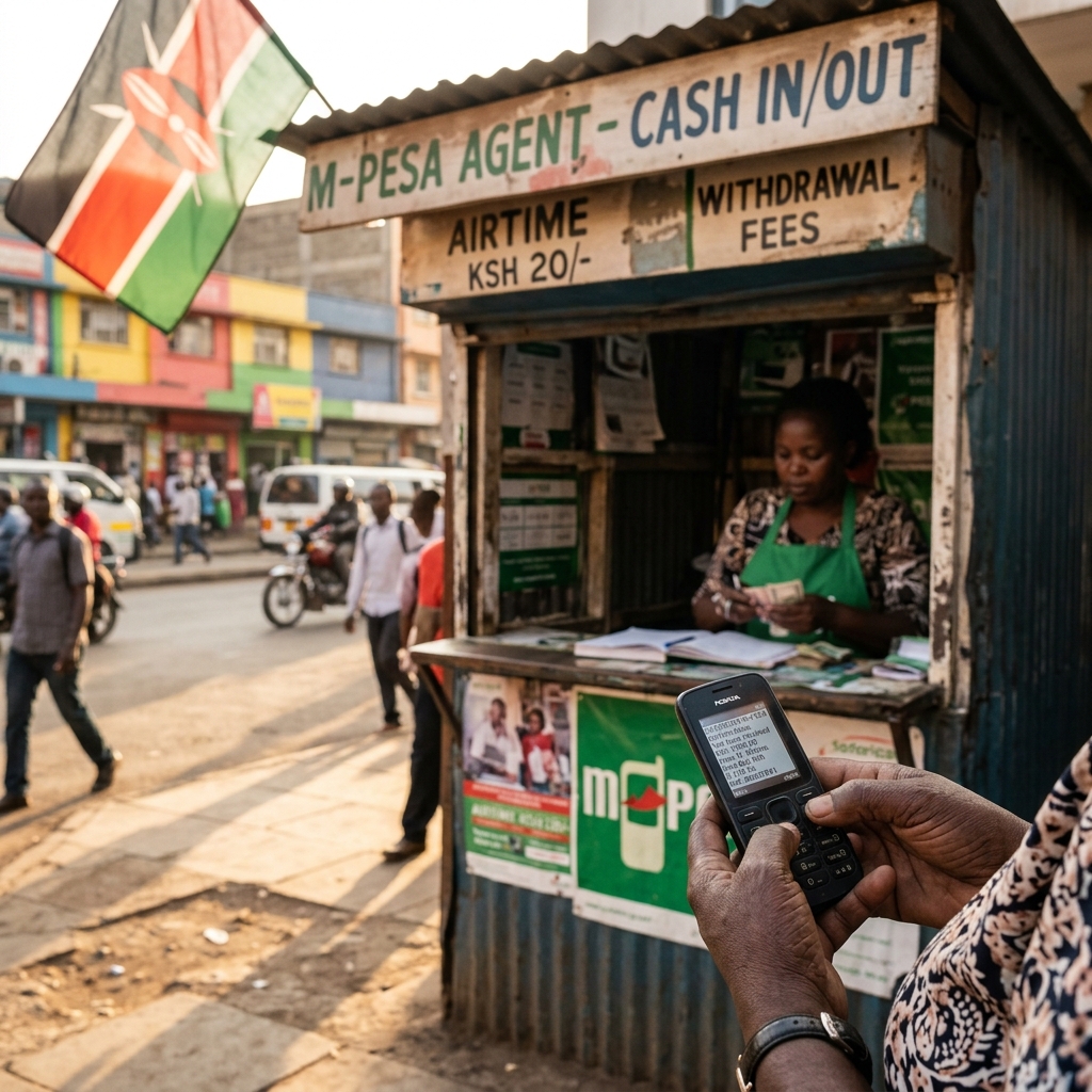African remittances and mobile money